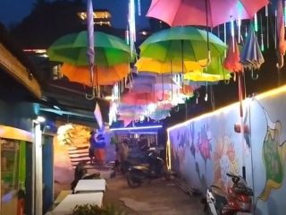 Pesona Kampung Warna Warni Desa Wisata Tigarihit di Danau Toba, Sumatera Utara