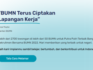 Link Valid dan Cara Melihat Pengumuman Final Rekrutmen Bersama BUMN 2022