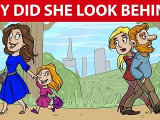 Tes IQ Teka Teki Rumit : Dapatkah Kamu Menebak Alasan si Wanita Menoleh ke Belakang?
