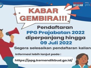 Pendaftaran PPG Prajabatan 2022 Resmi Diperpanjang,  Yuk Simak Syarat dan Cara Pendaftarannya