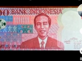 CEK FAKTA : Heboh Beredar Foto Uang Pecahan 100 Bergambar Jokowi, Berikut Fakta dan Penjelasan BI