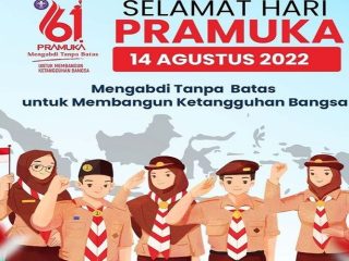 10 Ucapan Hari Pramuka Indonesia ke-61, Caption Untuk Meramaikan Peringatannya di 14 Agustus 2022 Nanti