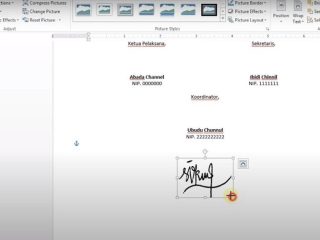 Cara Menambahkan Tanda Tangan di Microsoft Word untuk Membuat Dokumen Online