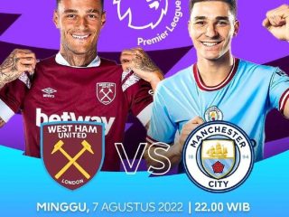 Link Live Streaming West Ham vs Manchester City, Laga Seru yang Sedang Berlangsung