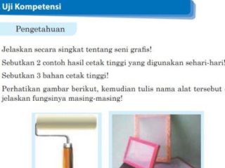 Kunci Jawaban Seni Budaya Kelas 9 Halaman 164 Semester 2 : Uji Kompetensi Bab 9 Seni Grafis