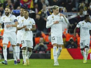 Hasil Liga Champions: Liverpool 2-5 Real Madrid, Vinícius Júnior dan Benzema Masing-Masing Mencetak Dua Gol