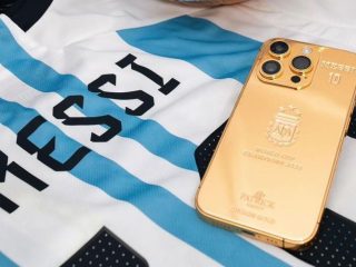 Sultan! Messi Menghadiahi Skuad Timnas Argentina Berupa Iphone 14 Berlapis Emas 24 Karat