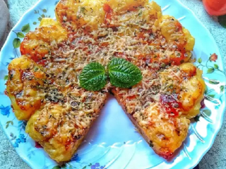 Harga Ekonomis Sensasi Sama Persis! Inilah Resep Pizza Singkong yang Mudah Dibuat Tanpa Oven