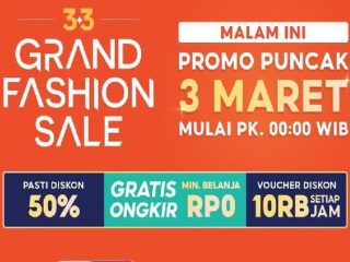 5+ Kode Voucher Shopee 3.3 2023, Diskon Rp 50 Ribu + Gratis Ongkir