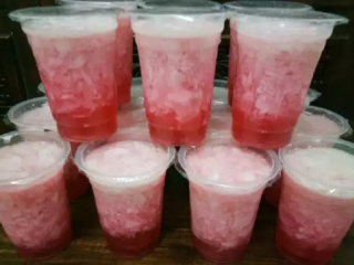 Resep Es Kopyor Agar-Agar Segar Untuk Takjil Buka Bersama, Bisa Juga Jadi Ide Jualan. Rasanya Mirip Kelapa Lho