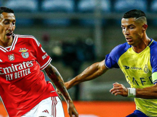 Hasil Laga Pramusim: Benfica vs Al Nassr - Angel Di Maria Cs Berhasil Menang Dengan Skor 4-1