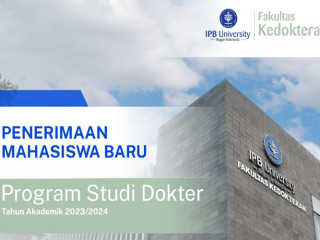 Resmi Dibuka, Ini Syarat Masuk Fakultas Kedokteran IPB University