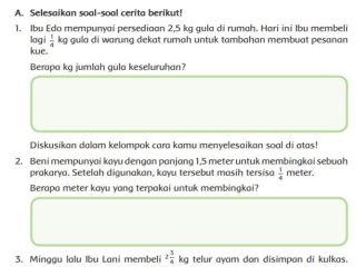 Kunci Jawaban Tema 2 Kelas 6 Halaman 91 92 93: Selesaikan Soal-Soal Cerita dan Hitung Campur Berikut!