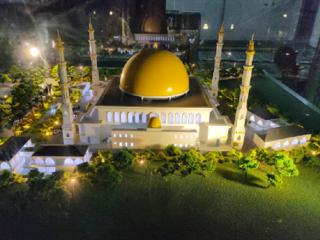Masjid Izzatul Islam Grand Wisata. Yuk Mampir ke Masjid Terbesar di Bekasi yang Keindahannya Bikin Nyaman
