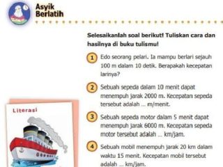 Kunci Jawaban Matematika Kelas 5 Halaman 59 Kurikulum Merdeka: Menghitung Kecepatan