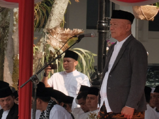 Pesan Pj Kota Bandung pada Peringatan Hari Santri 2023, Jaga Kondusifitas Jelang Pemilu!