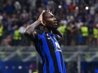 Hasil Liga Champions Eropa: Inter Milan vs Benfica - Marcus Thuram Cetak Gol, I Nerrazzuri Kalahkan Si Elang