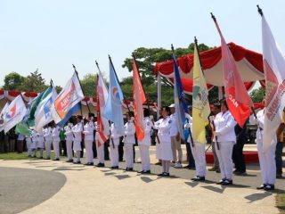 Sosialisasikan Pesta Demokrasi 2024, KPU Kota Bandung Gelar Kirab Pemilu