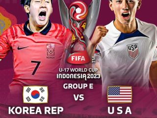 Piala Dunia U17 Indonesia 2023: Korea Selatan U17 vs Amerika Serikat U17 - Head to Head dan Prediksi Starting XI