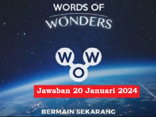 Kunci Jawaban Game Words of Wonders (WOW), Teka-Teki Harian Tanggal 20 Januari 2024
