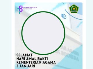 15 Twibbon Hari Amal Bhakti Kemenag RI 2024. Rayakan Harlah Ke-78 dengan Tema Indonesia Hebat Bersama Umat