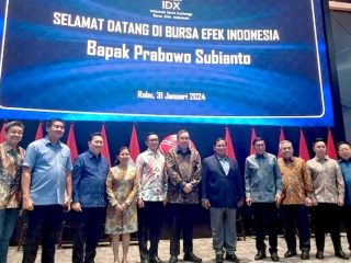 Kunjungan Mendadak Prabowo, Garibaldi Thohir, dan Maruarar Sirait ke Bursa Efek Indonesia Beri Dampak Positif. IHSG Lansung Menguat!