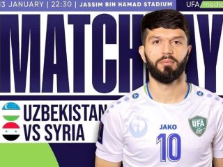Piala Asia Qatar 2023: Uzbekistan vs Suriah - Jadwal, Head to Head, Performa dan Prediksi Starting XI