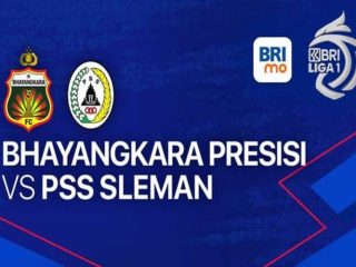 Liga 1 Pekan 25: Bhayangkara FC vs PSS Sleman - Jadwal, Head to Head Pertandingan dan Prediksi Starting XI