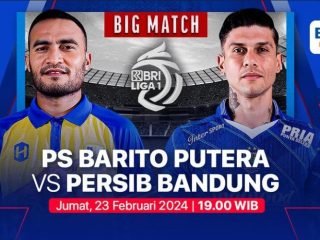 Liga 1 Pekan 25: Barito Putera vs Persib Bandung - Jadwal, Live Streaming, Head to Head dan Prediksi Starting XI