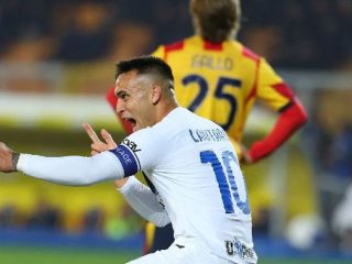 Hasil Serie A Liga Italia Giornata 26: Lecce vs Inter Milan - Lautaro Martinez Cetak Brace, Lecce Takluk 0-4 dari Nerazzurri