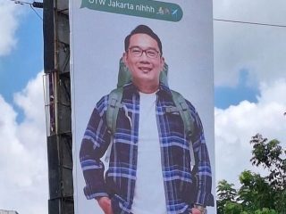 Netizen Malu Sendiri! Baliho OTW Jakarta Ridwan Kamil yang Bikin Netizen Heboh: "Saya sedang Berinovasi Menghasilkan Produk Skin Care"