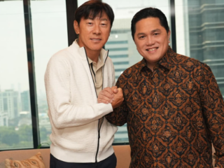 Erick Thohir Ingatkan Shin Tae Yong untuk Matangkan Taktik Timnas Indonesia di Kualifikasi Piala Dunia 2026