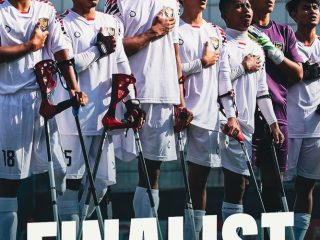 Tim Amputee Football Indonesia Melaju ke Final! 3 Kemenangan, 18 Gol, Siap Rebut Gelar