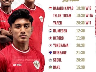 Indonesia vs Iran di Piala Asia U-20: Kick-off Pukul 18:30, Laga Krusial Garuda Muda