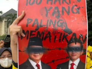 Mahasiswa Kritik 100 Hari Pemerintahan Prabowo-Gibran dan Program MBG