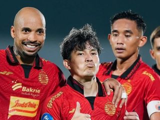 Persija Jakarta Tundukkan PSIS Semarang 2-0 di Stadion Indomilk Arena