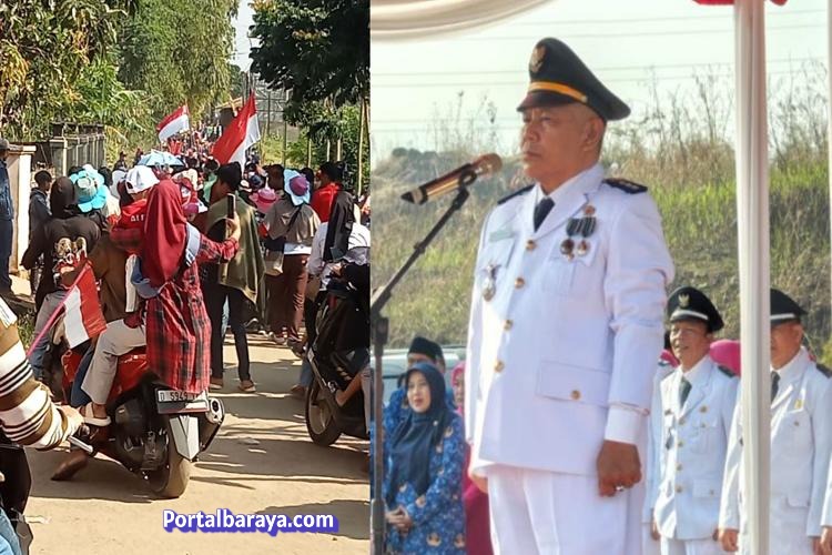 Kemeriahan karnaval 17 Agustus Kecamatan Paseh