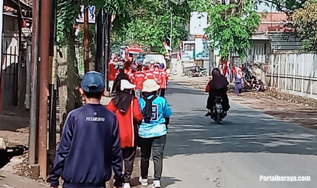 Gerak jalan HUT RI ke-80 Kecamatan Paseh